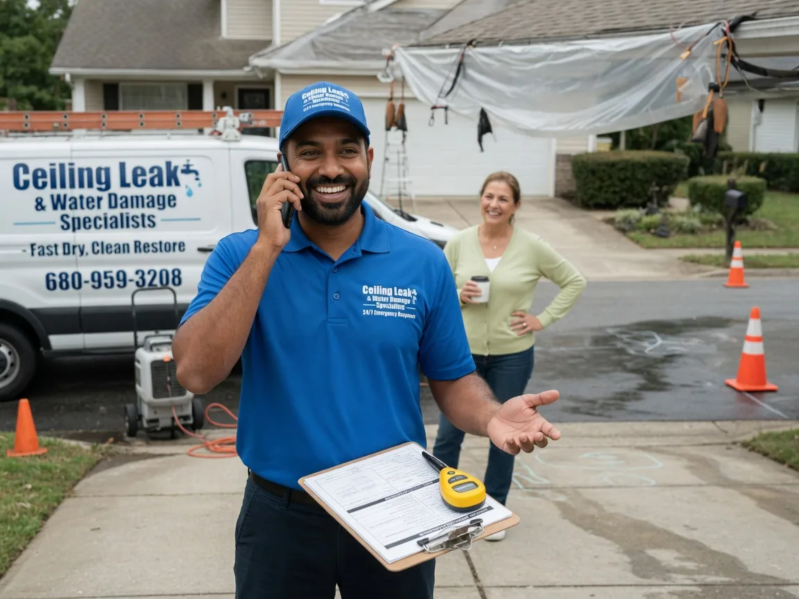 Ceiling Leak Cleanup Earlysville, VA FAQs